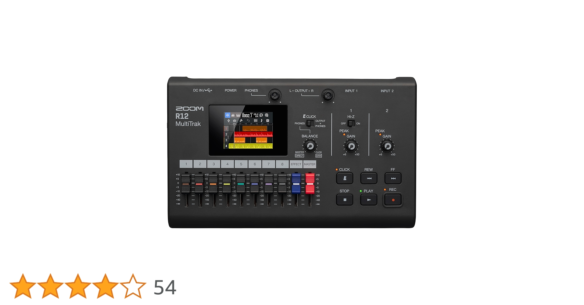 Amazon | Zoom R12 マルチトラックポータブルレコーダー タッチ